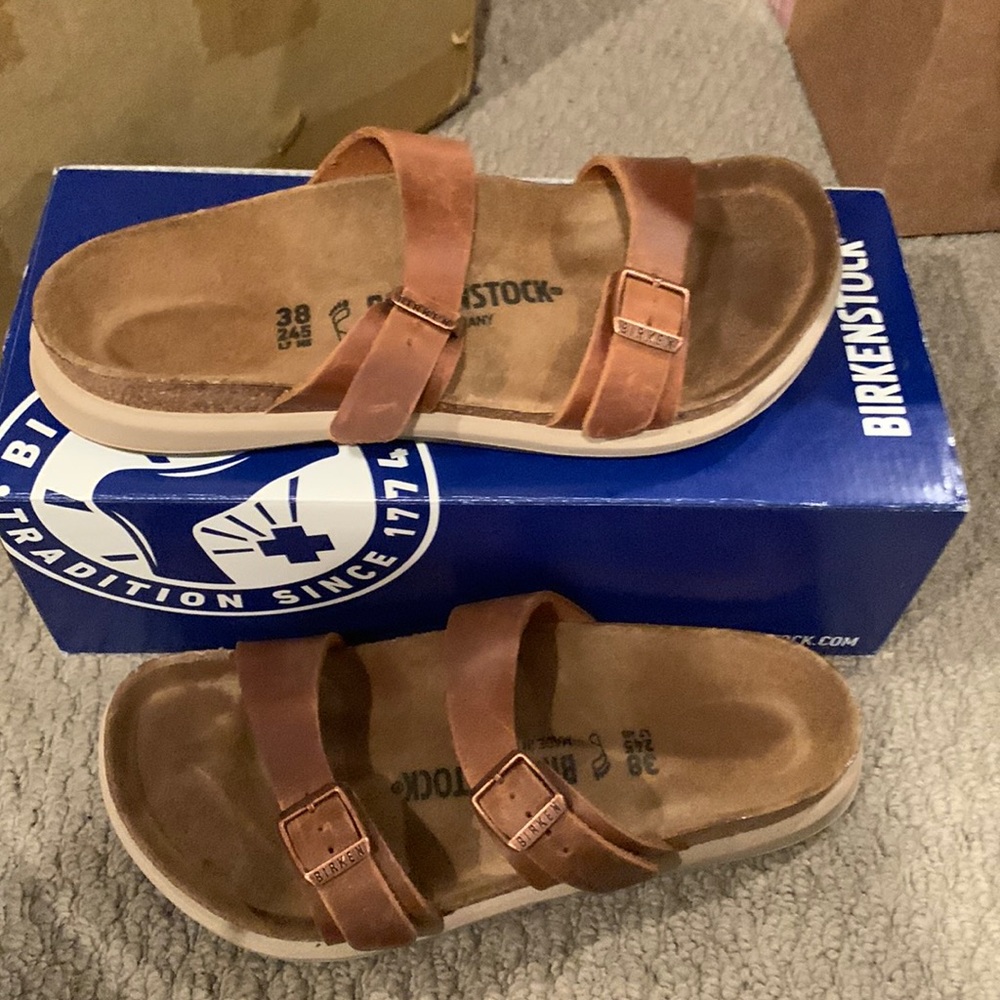 Birkenstock sierra CT ginger brown asst jg
